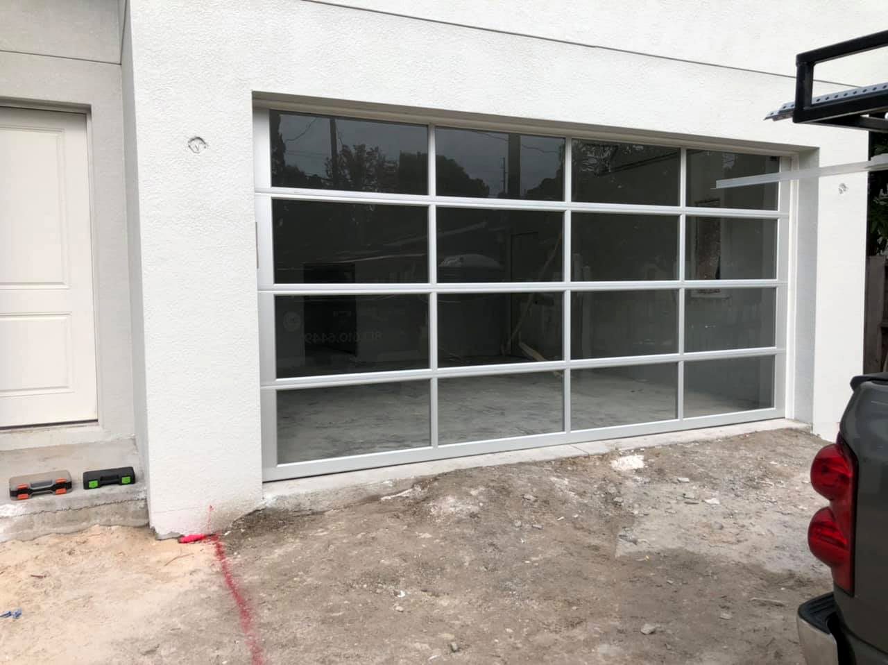 Commercial and modern garage door service