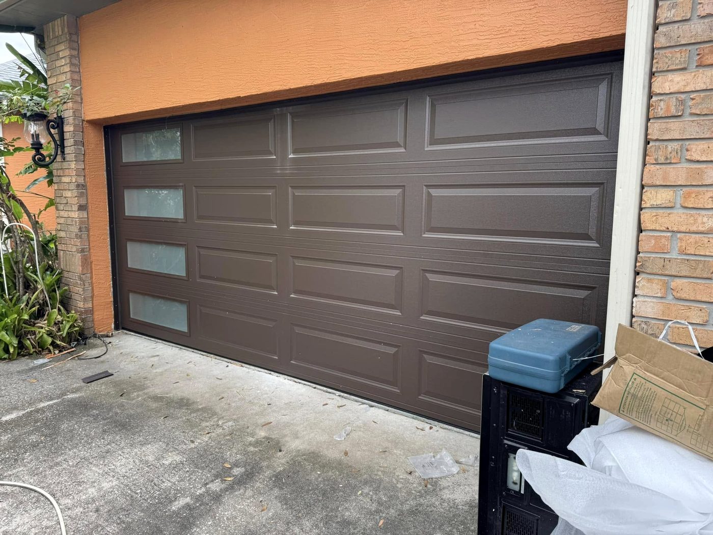 Garage door maintenance and tune-up
