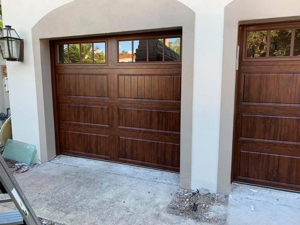 Garage door hardware and spring service